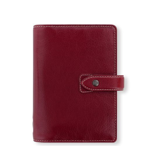 Malden Personal Leather Organizer in Burgundy