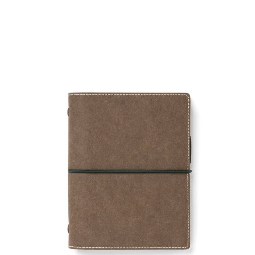 Filofax Eco Essential Pocket Organizer Dark Walnut Brown