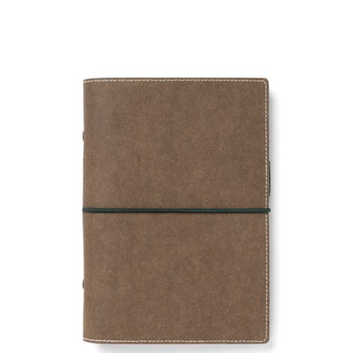 Filofax Eco Essential Personal Organizer Dark Walnut Brown