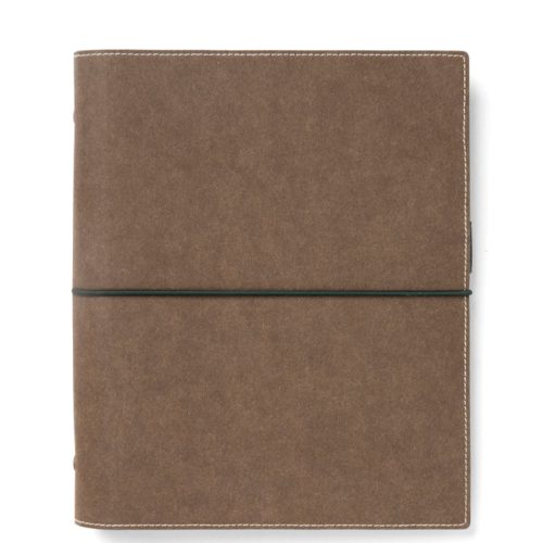 Filofax Eco Essential A5 Organizer Dark Walnut Brown