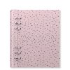 Clipbook Confetti A5 Refillable Planner in Rose Quartz