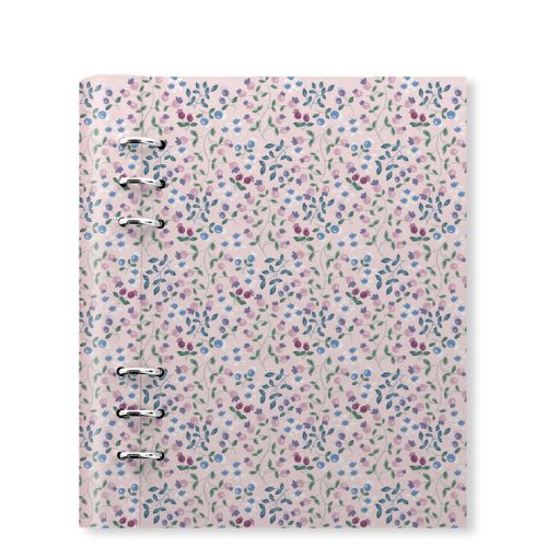 Clipbook Meadow A5 Refillable Planner in Pink