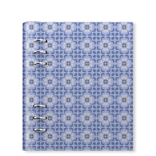 Clipbook Mediterranean A5 Refillable Planner in Blue