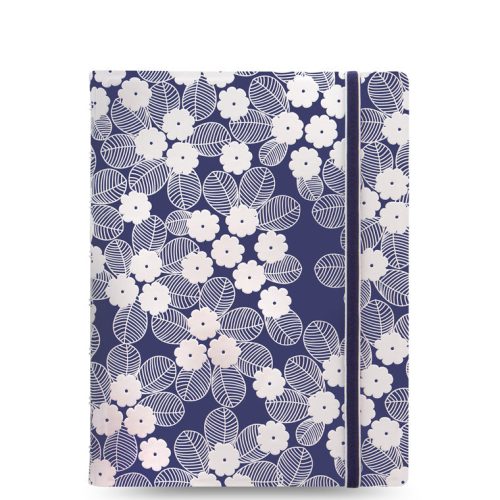 Impressions A5 Refillable Notebook Navy/White