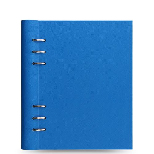 Clipbook Saffiano Fluoro A5 Notebook Blue