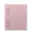 Clipbook Timeless A5 Refillable Planner Polka Dot Pink