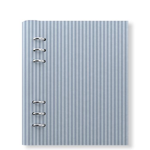 Clipbook Timeless A5 Refillable Planner Stripes Sky