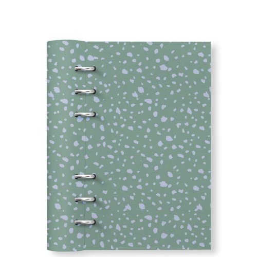 Clipbook Timeless Personal Refillable Planner Speckles Sage