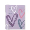 Clipbook Joy Personal Refillable Planner Hearts Orchid