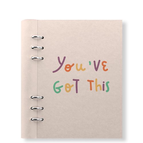 Clipbook Quotes A5 Refillable Planner You've got this