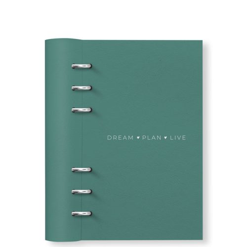 Clipbook Quotes Personal Refillable Planner Dream, plan, live