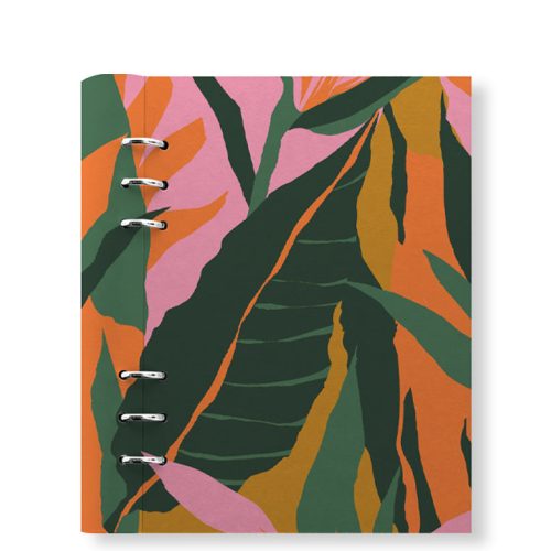 Clipbook Plants A5 Refillable Planner Tropical Coral