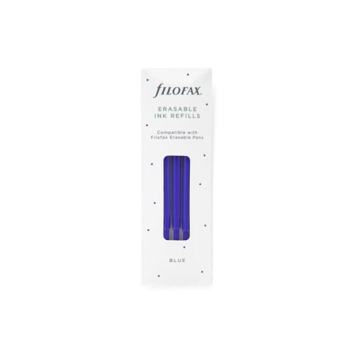 filofax clipbook erasable pen refill blue