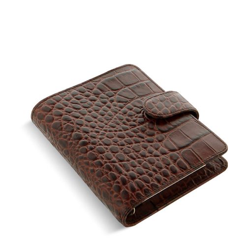 17 026014 filofax classic croc chestnut pocket iso 1 2 1 1 1