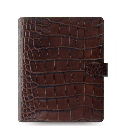 Classic Croc A5 Organizer Chestnut Brown