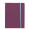 Contemporary A5 Refillable Notebook in Plum