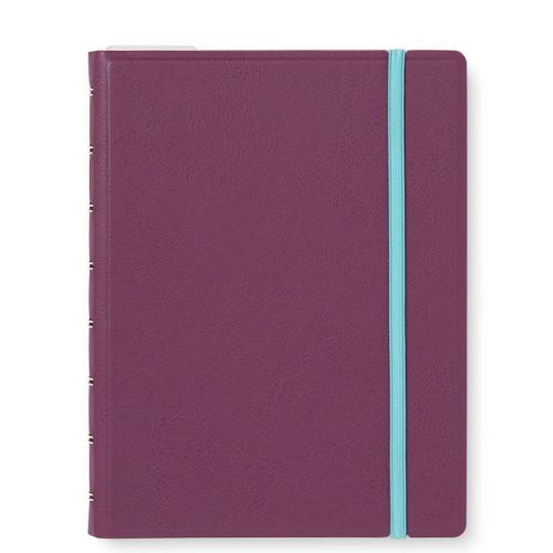 Contemporary A5 Refillable Notebook in Plum