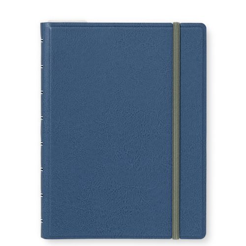 Contemporary A5 Refillable Notebook in Blue Steel