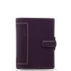 Holborn Pocket Organizer Purple Leather