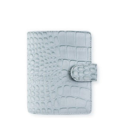 Classic Croc Pocket Organizer Silver Mist Grey