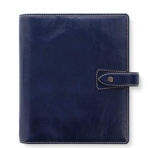 Malden A5 Organizer Navy Leather