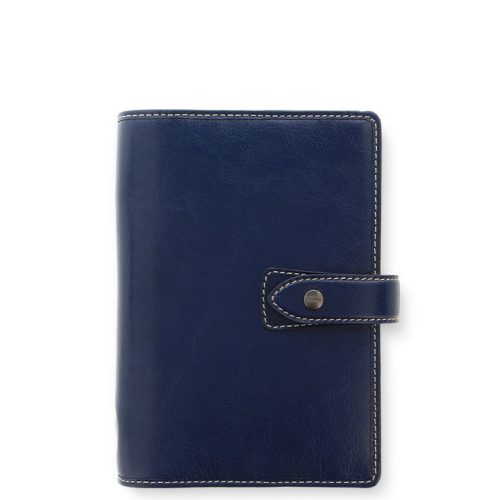 Malden Personal Organizer Navy Leather