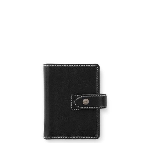 Malden Mini Organizer Black Leather