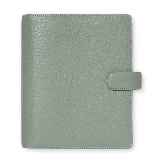 Filofax Norfolk A5 Leather Organizer in Sage Green