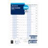 Horizontal Year Planner - A5 2025 English - Filofax