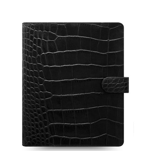 Classic Croc A5 Organizer Ebony Black