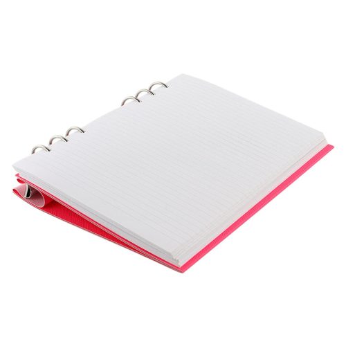 clipbk saffiano fluoro a5 folded