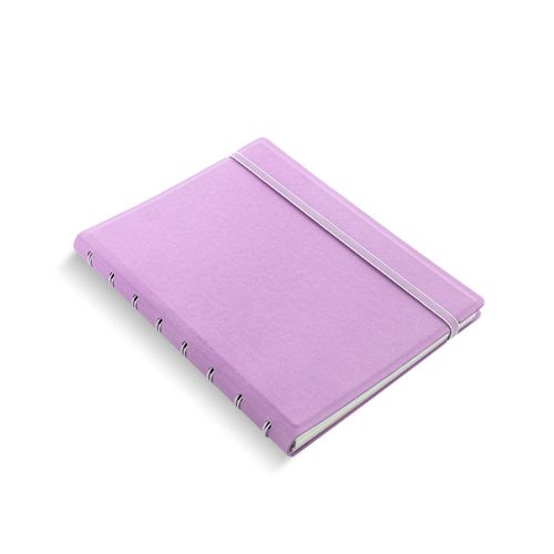 filofax classic notebook a5 lilac isometric