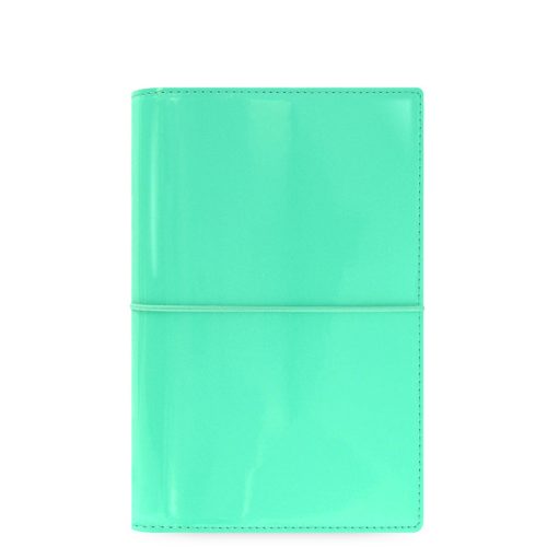 Domino Patent Personal Organizer Turquoise