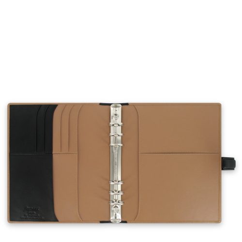 filofax nappa a5 taupe and black alt 3 1 1 1 2 1