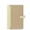 Nappa Personal Leather Organizer Vanilla Beige