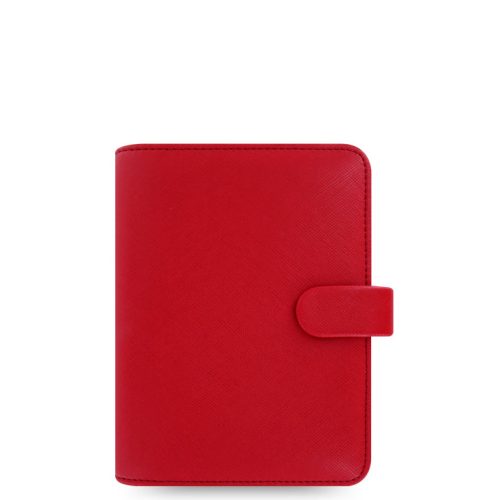 Saffiano Pocket Organizer Poppy