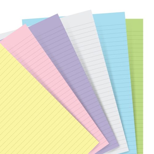 organiser refill a5 pastel ruled paper 1