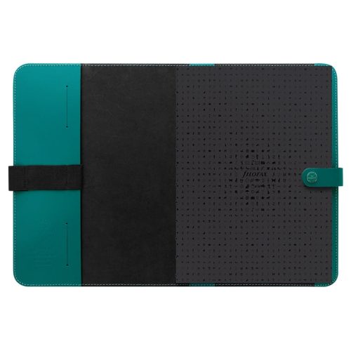 the original a5 folio dark aqua open 1